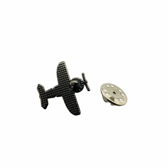 ✈️Vintage Aircraft Engine Lapel Pin Metal Airplane Brooch Aviation Enthusiast - Picture 3 of 5